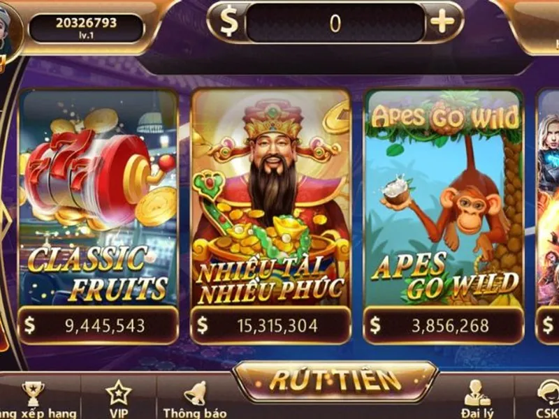 Biểu tượng trò chơi slot và bắn cá QQ8